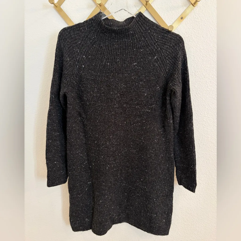 Madewell Northfield Donegal Mock Neck Sweater Dress Small - Image 8