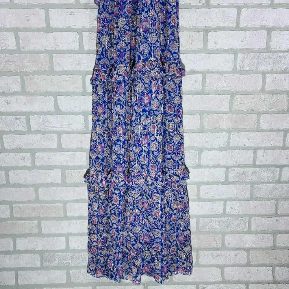 SAYLOR Kandacy Maxi Dress in Dahlia Floral Block Print Size XS - Image 6