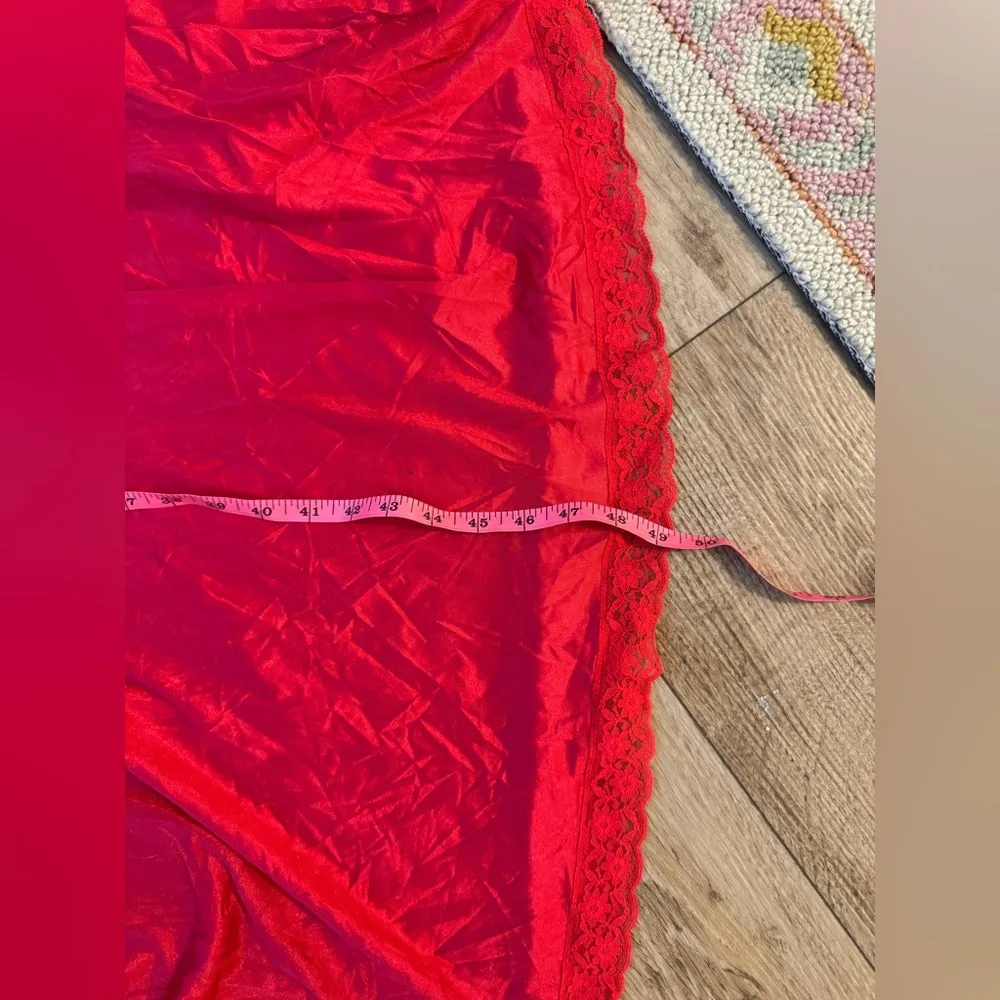 vintage dress floor length gorgeous dress measurements added Size M - Image 6