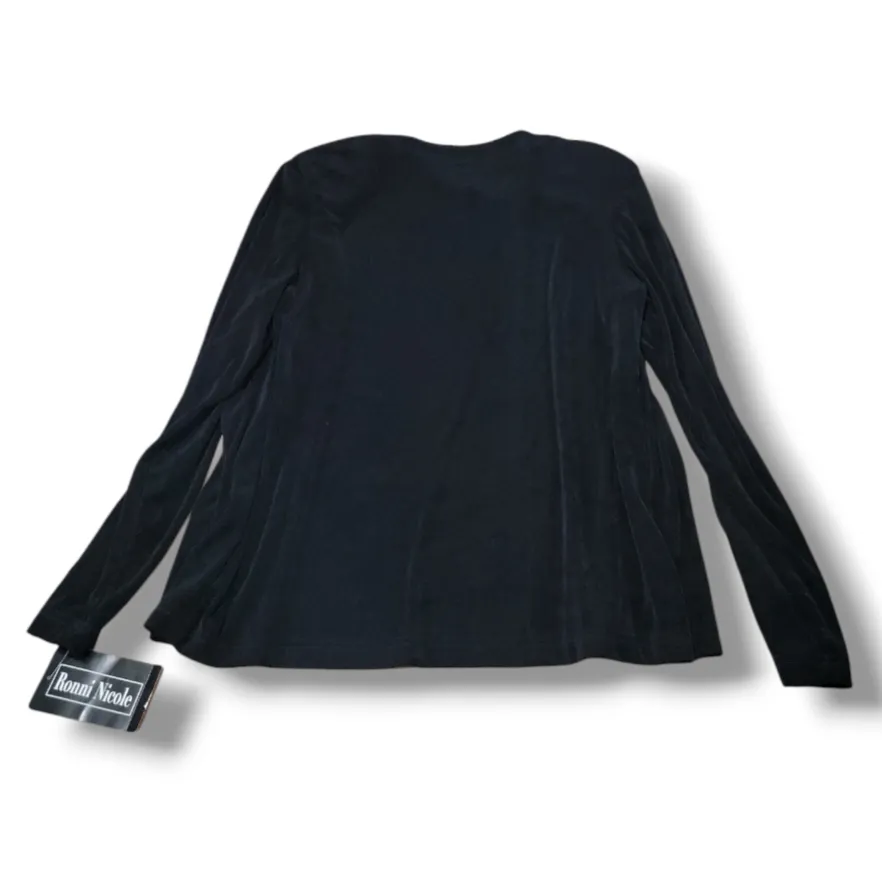 Vintage  By Ouida Cardigan Size Medium Lightweight Jacket Padded New - Image 3