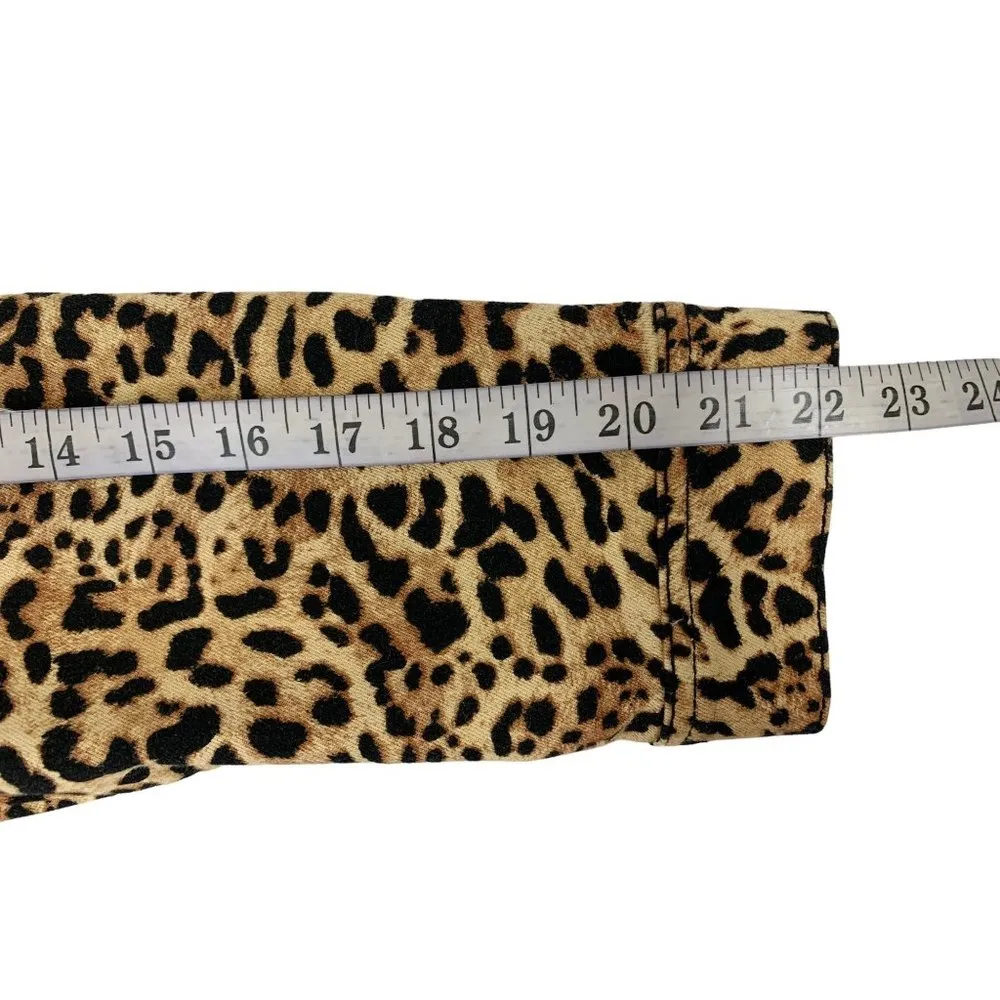 Chico's Women's Animal Print Short Jacket - Image 5