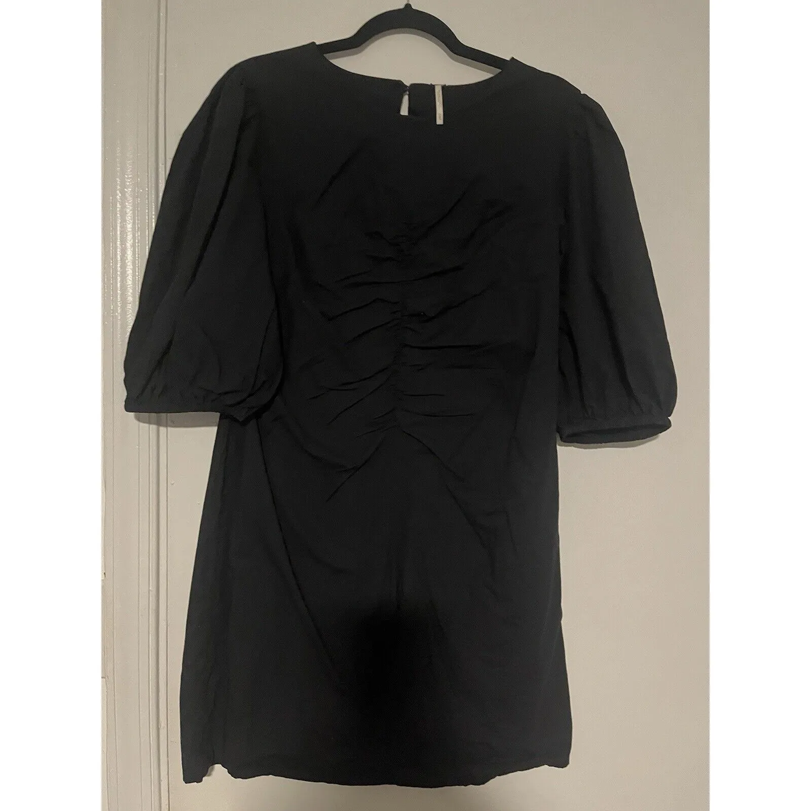 FREE‎ PEOPLE Hope Puff Sleeve Cotton Minidress Size Large - Image 10