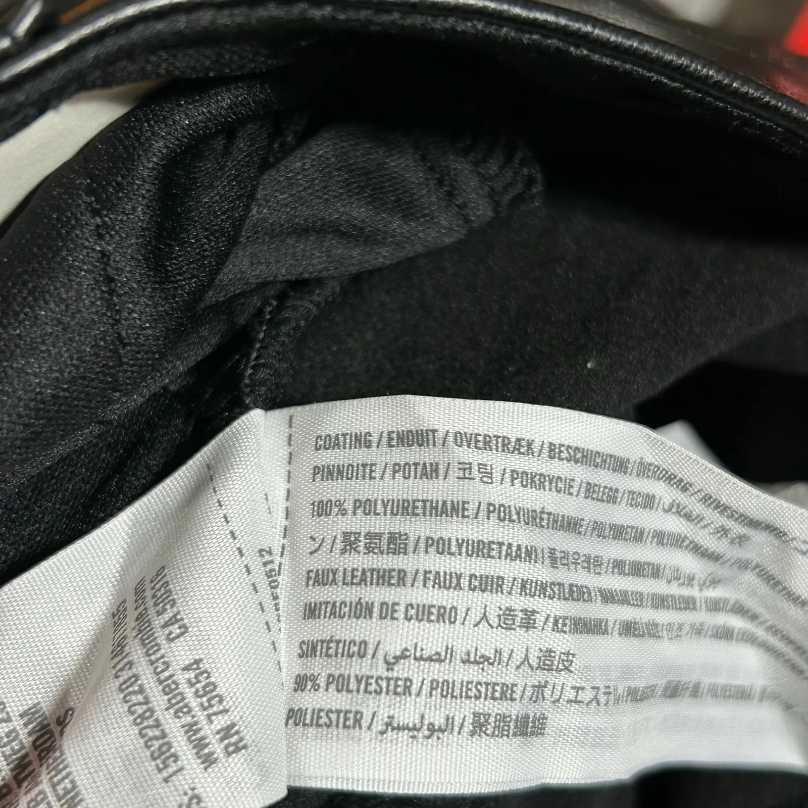 Abercrombie & Fitch Leather Pants Womens 24L '90s Straight Ultra High Rise NEW‎ - Image 13