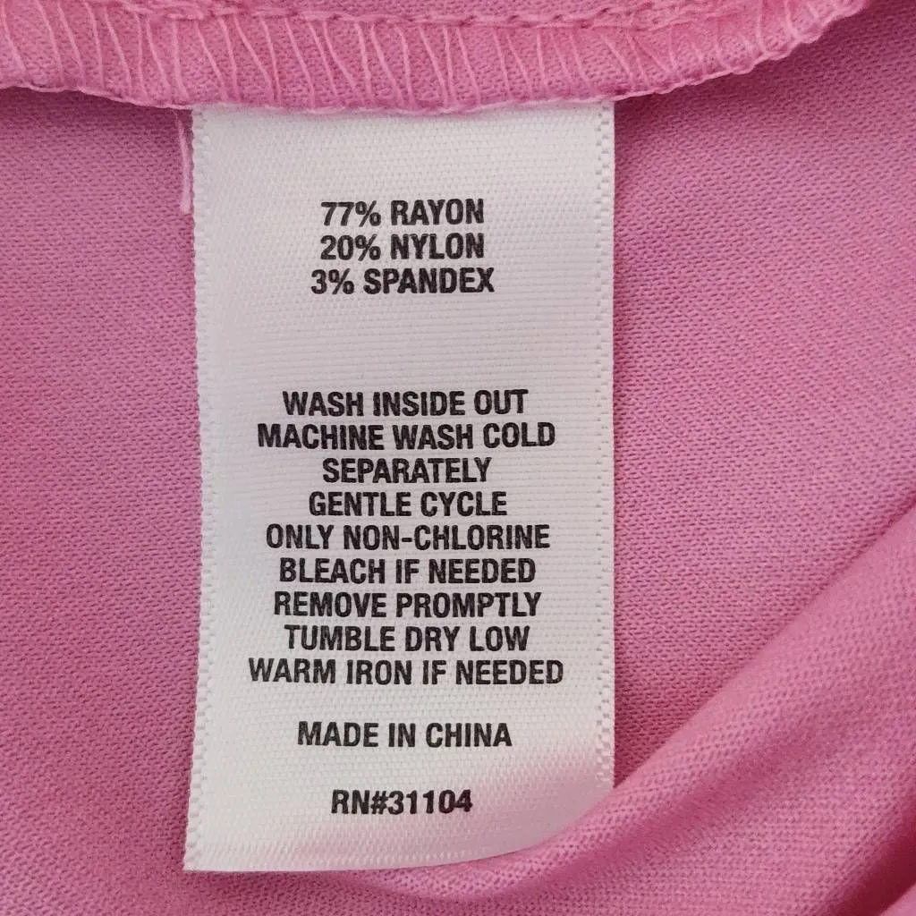 Crown & Ivy Pink Pull-on Ankle Pants NWT Size 8 Preppy Pink Pants - Image 9