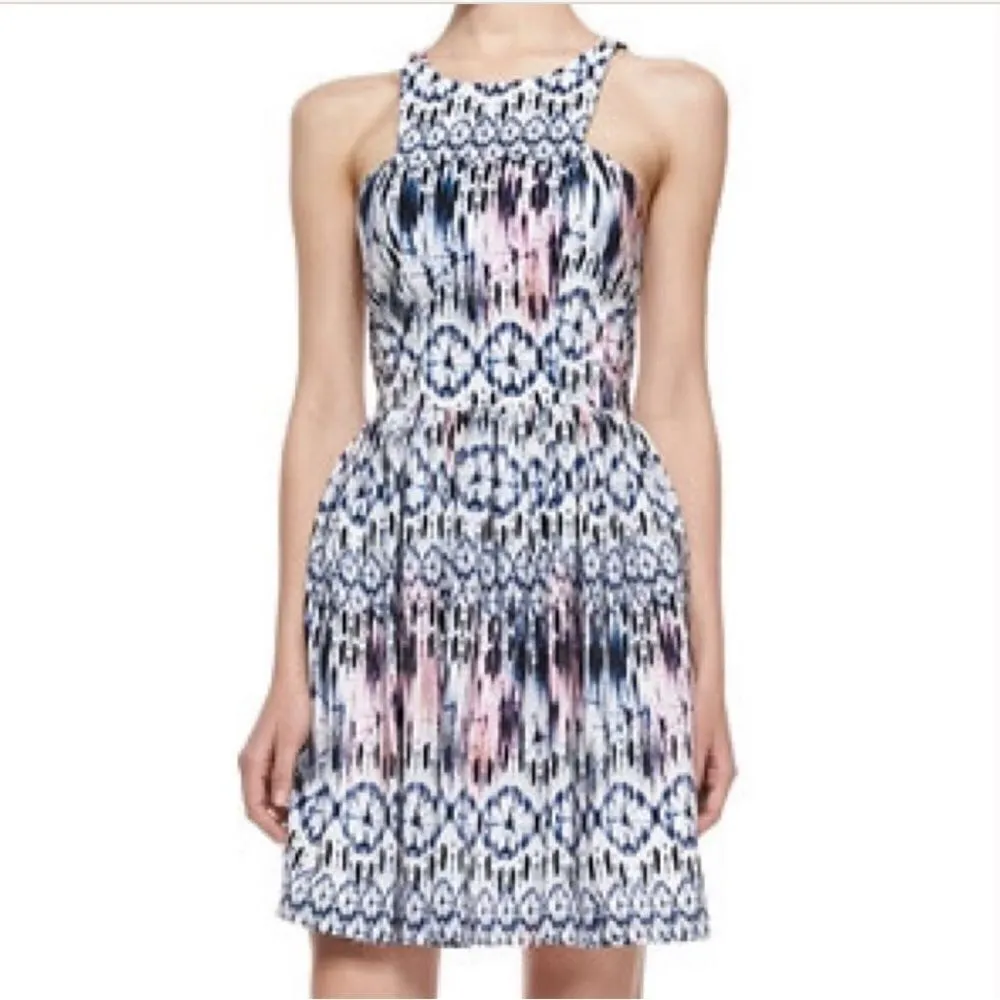 Amanda Uprichard Sand Dollar Print Mini Dress - Image 3