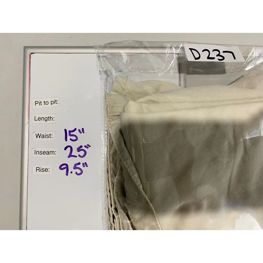 Vtg Polo Jeans Co‎ Ralph Lauren Saturday Jeans Womens Sz 6 Off White Flag Logo - Image 9