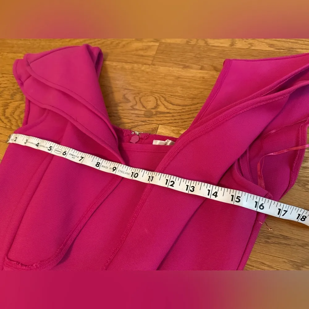 Elegant Pink Midi Dress size M Size M - Image 6