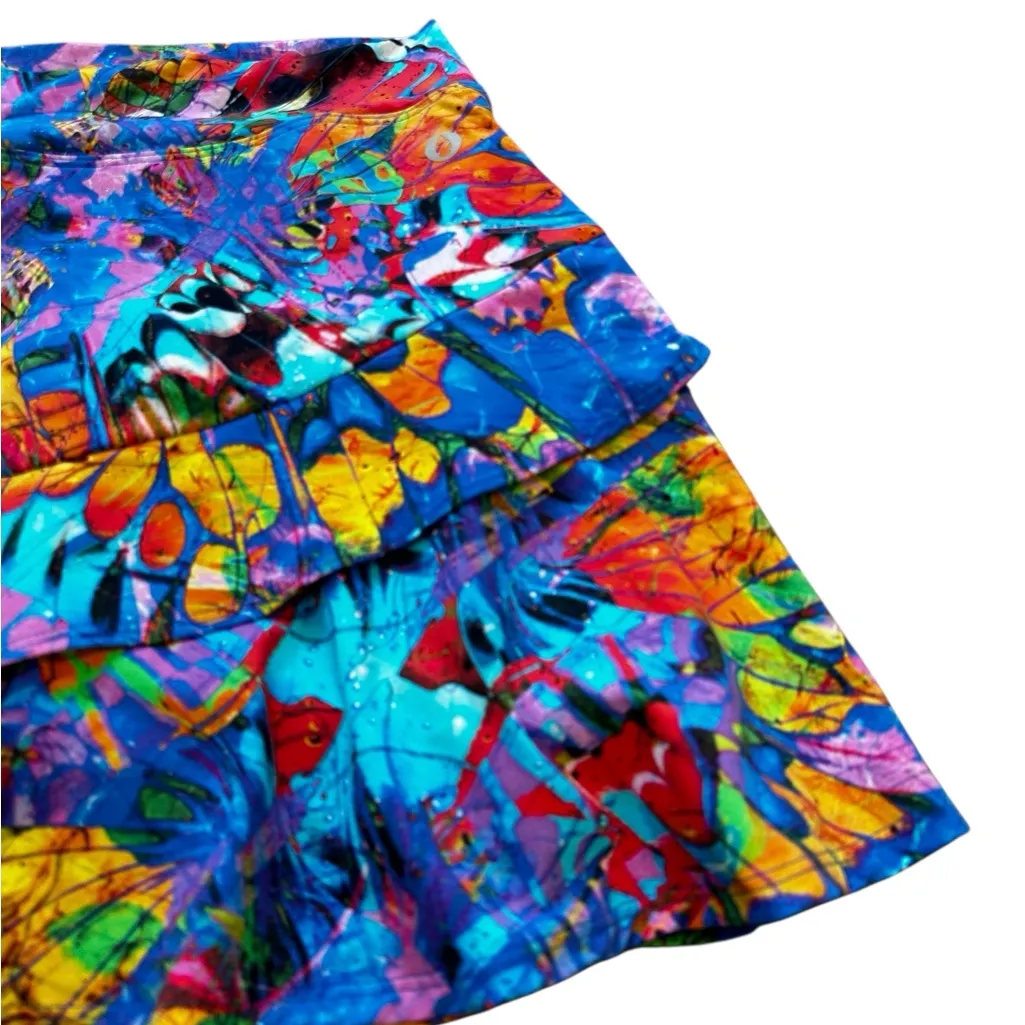 Dona Jo Ultimate Golf Skort Tennis Pickleball Athleisure Size 1/Small Blue - Image 3