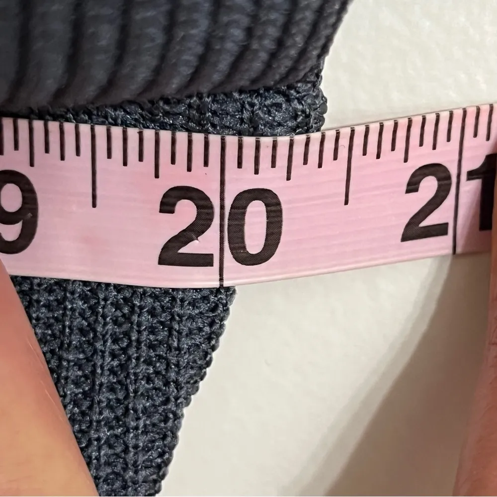 Womens Spyder Core Sweater Size Medium Full Zip Ski Snow Logo Jacket Gray Ribbed - Image 10