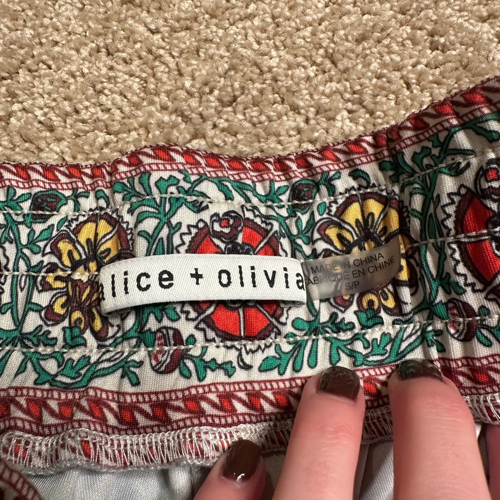 Alice +‎ Olivia Flower Pot Joggers - Image 4