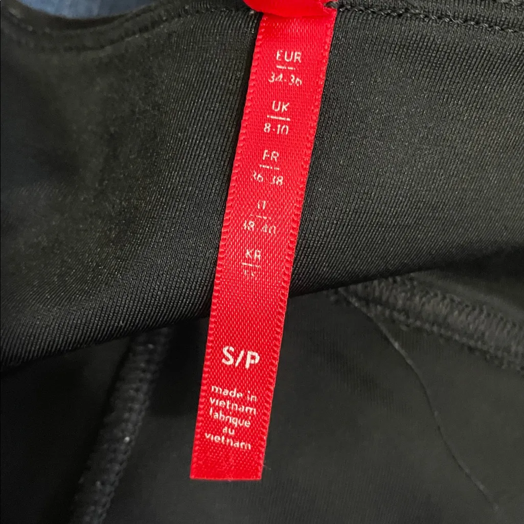 SPANX Black Faux Leather Leggings - Image 6