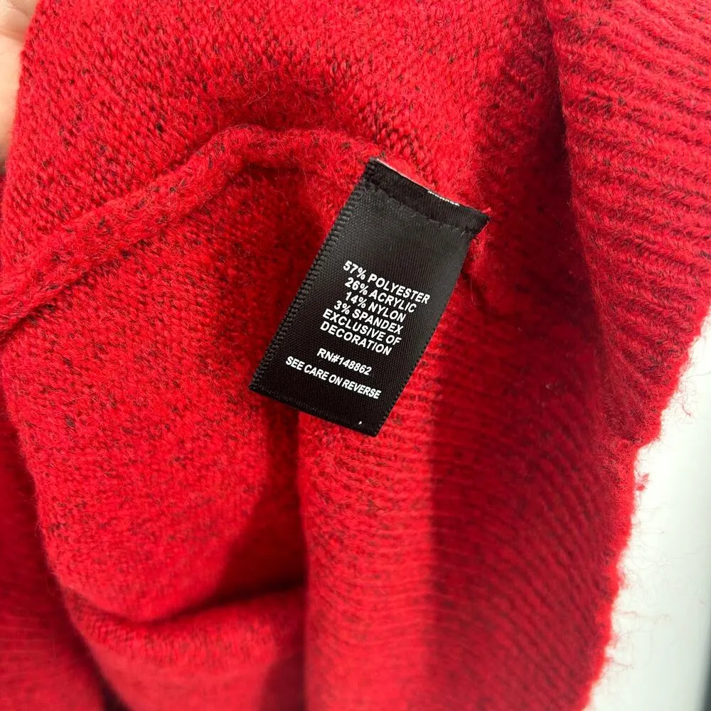 Torrid Tinsel Pop Fizz Drink Pullover Crew Neck Sweater Plus Size 6 Red Holiday - Image 8