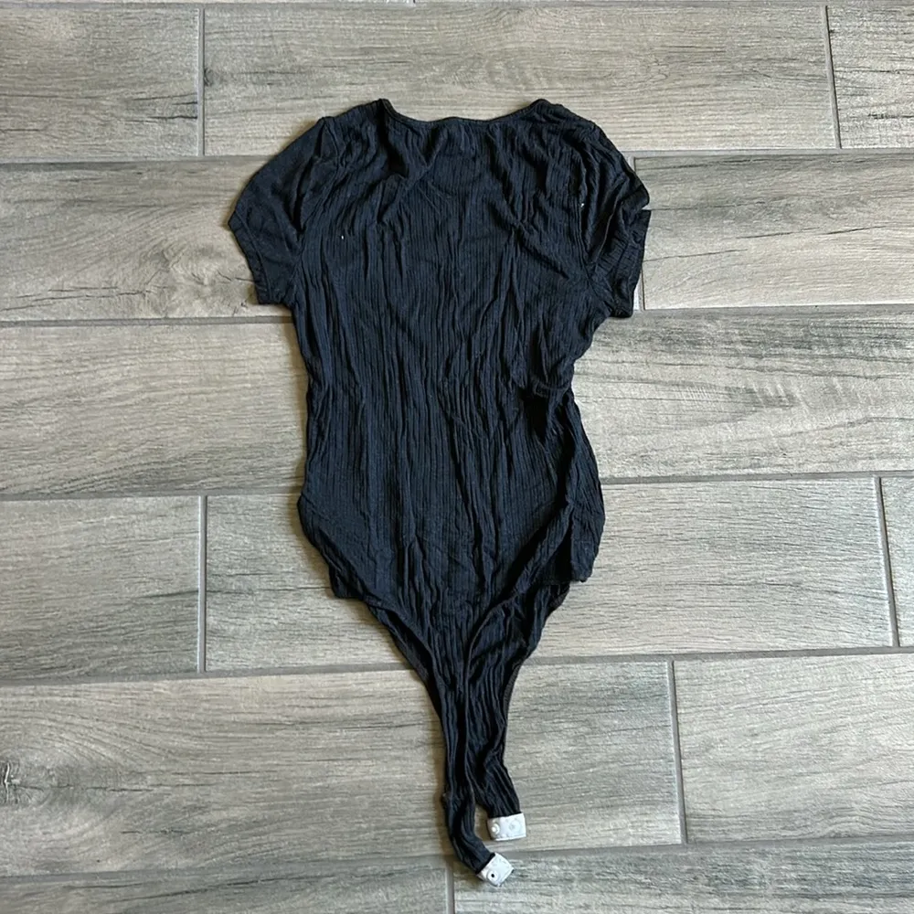 David Lerner New York gray bodysuit - Image 4