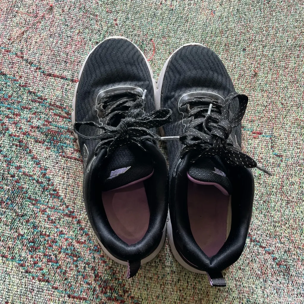 Avia Black and Purple Athletic Shoes Lightweight Design SZ 7.5 Sneakers Lace Up - Image 6