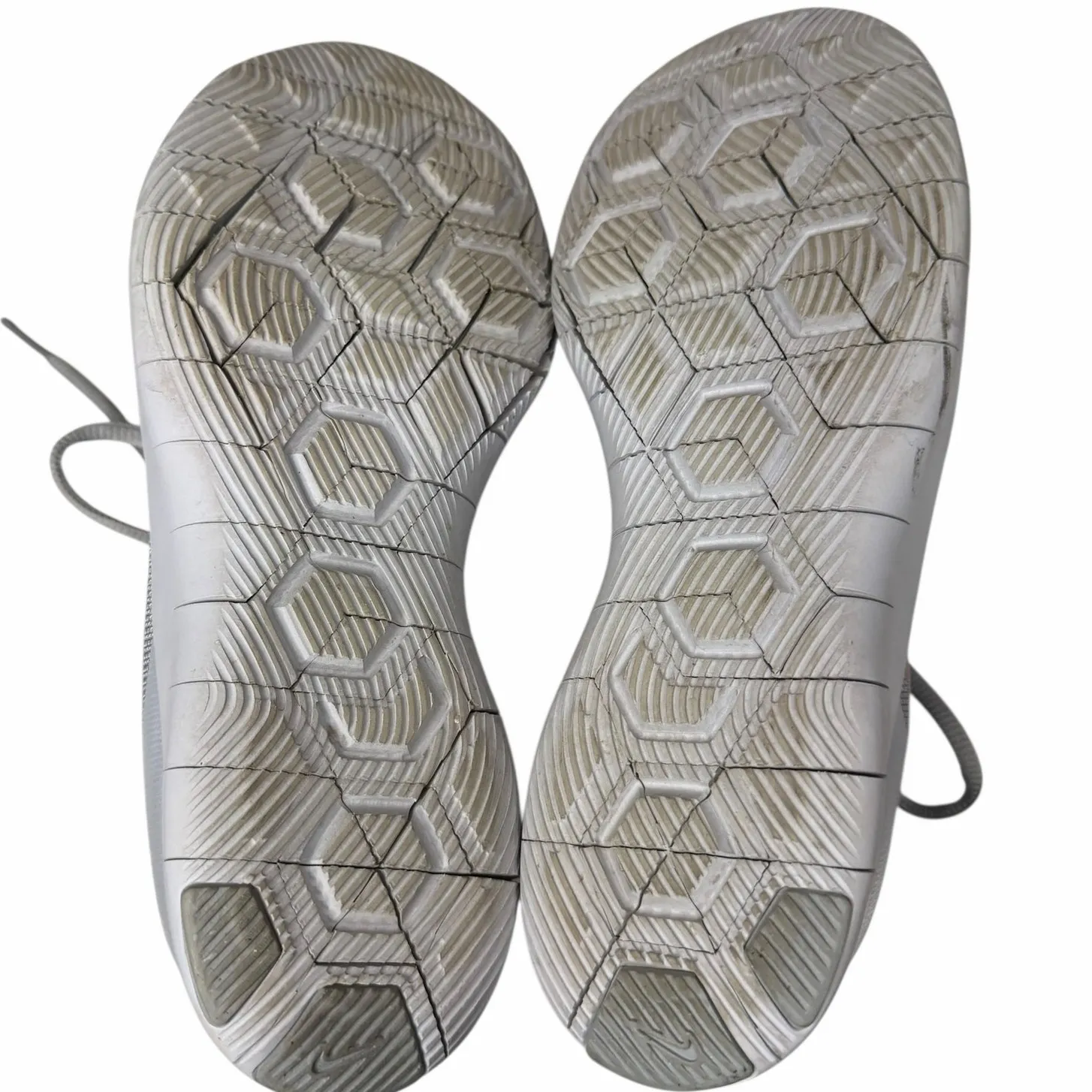 Nike Flex Contact Running Shoes Women 8 Gray Swoosh Logo Jogging Sporty Athletic - Image 10