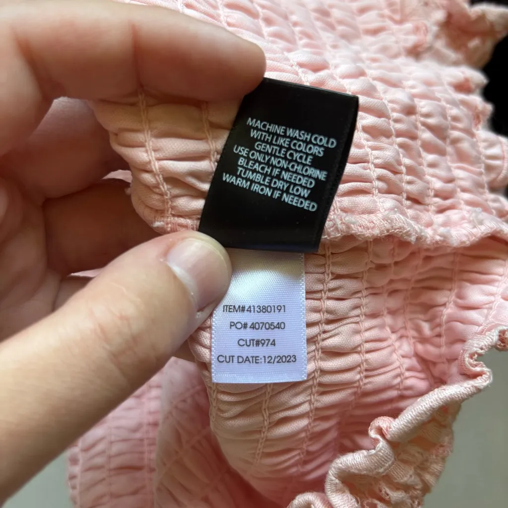 Torrid 2 Pack Lace‎ Cropped Square Neck Tank Tops Black Pink - Image 9