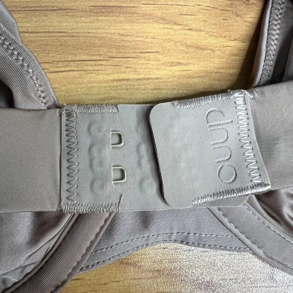 CUUP The Triangle Mesh Bra Size 32D Underwire Adjustable Light‎ Beige Tan NEW - Image 5