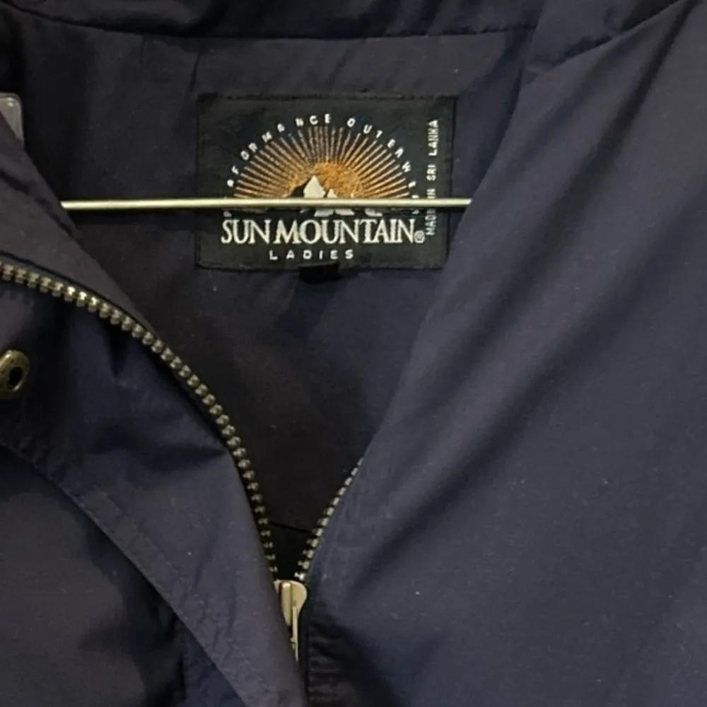 SUN Mountain Outerwear blue lightweight jacket‎ Size M - Image 6