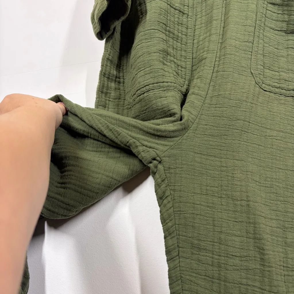 The Great Union Coverall Jumpsuit Size 2 or US Medium Green - Image 10