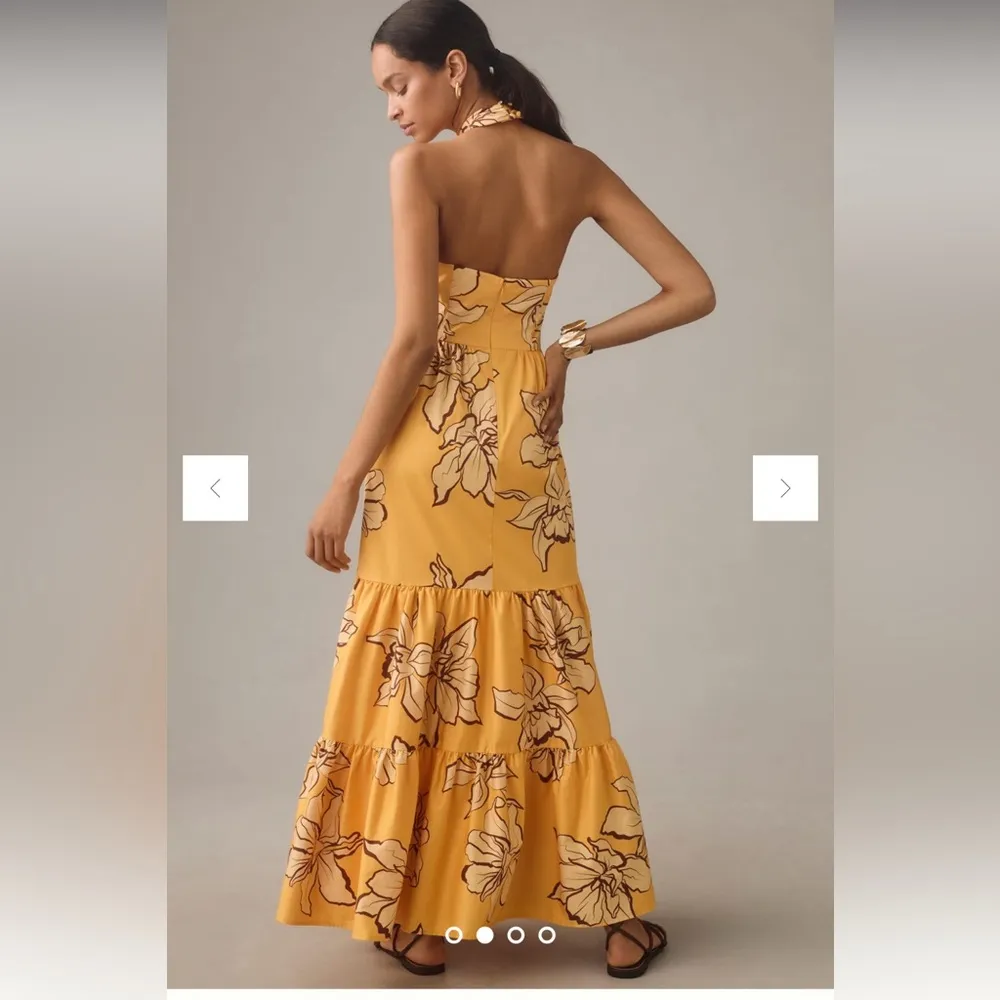 Hutch Floral Halter Maxi Dress - Image 2