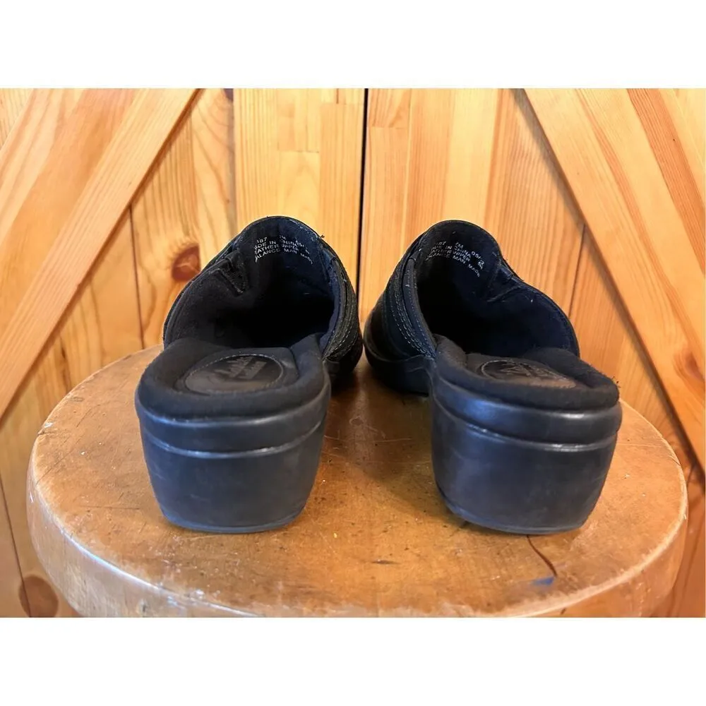 Clark’s Artisan 62387 Mill River Black Slip On Mule shoes Women's US Size 7 M - Image 4