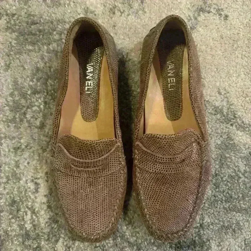 Women’s Brown VAN ELi Loafers Size 7 - Image 2