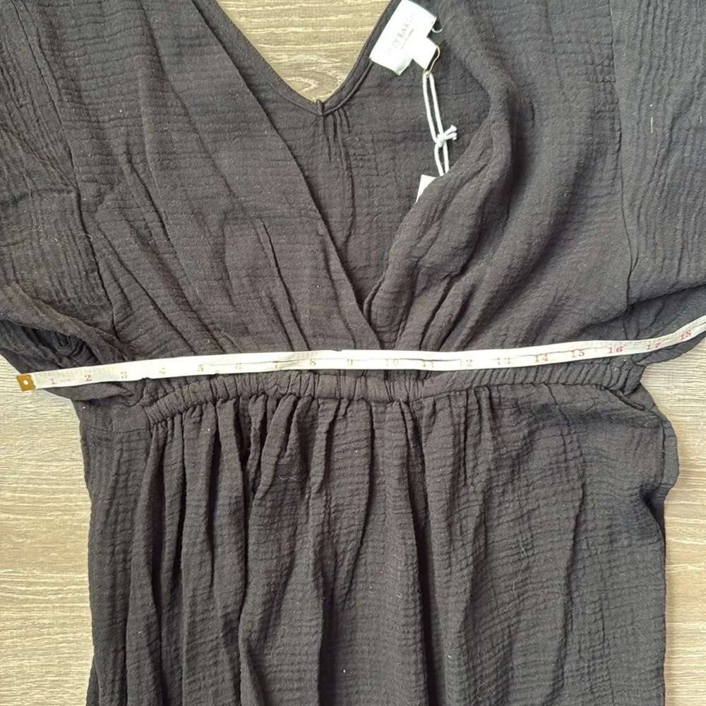 NEW Cozy Earth Women's Boardwalk Breeze Dress XL Black - Image 11