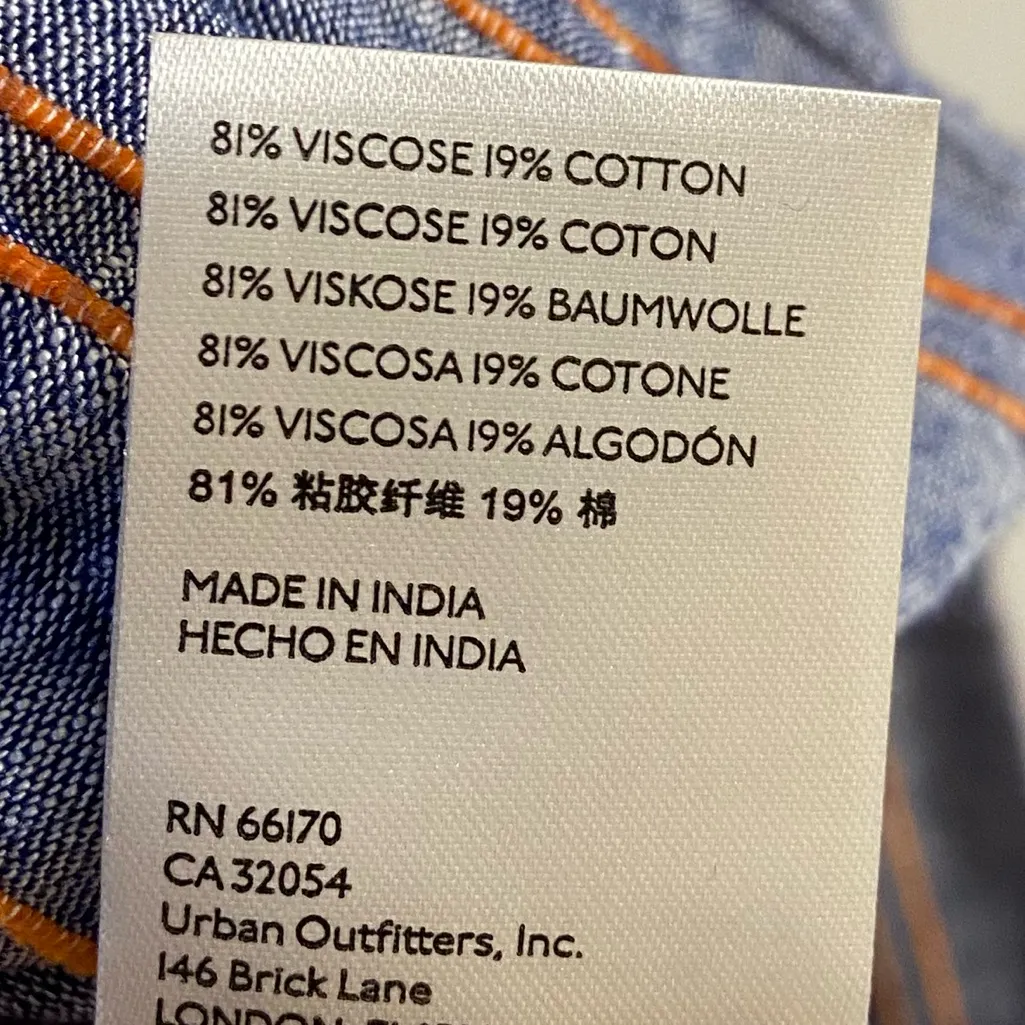 Pilcro pop over blouse crossover high low hem Medium - Image 10