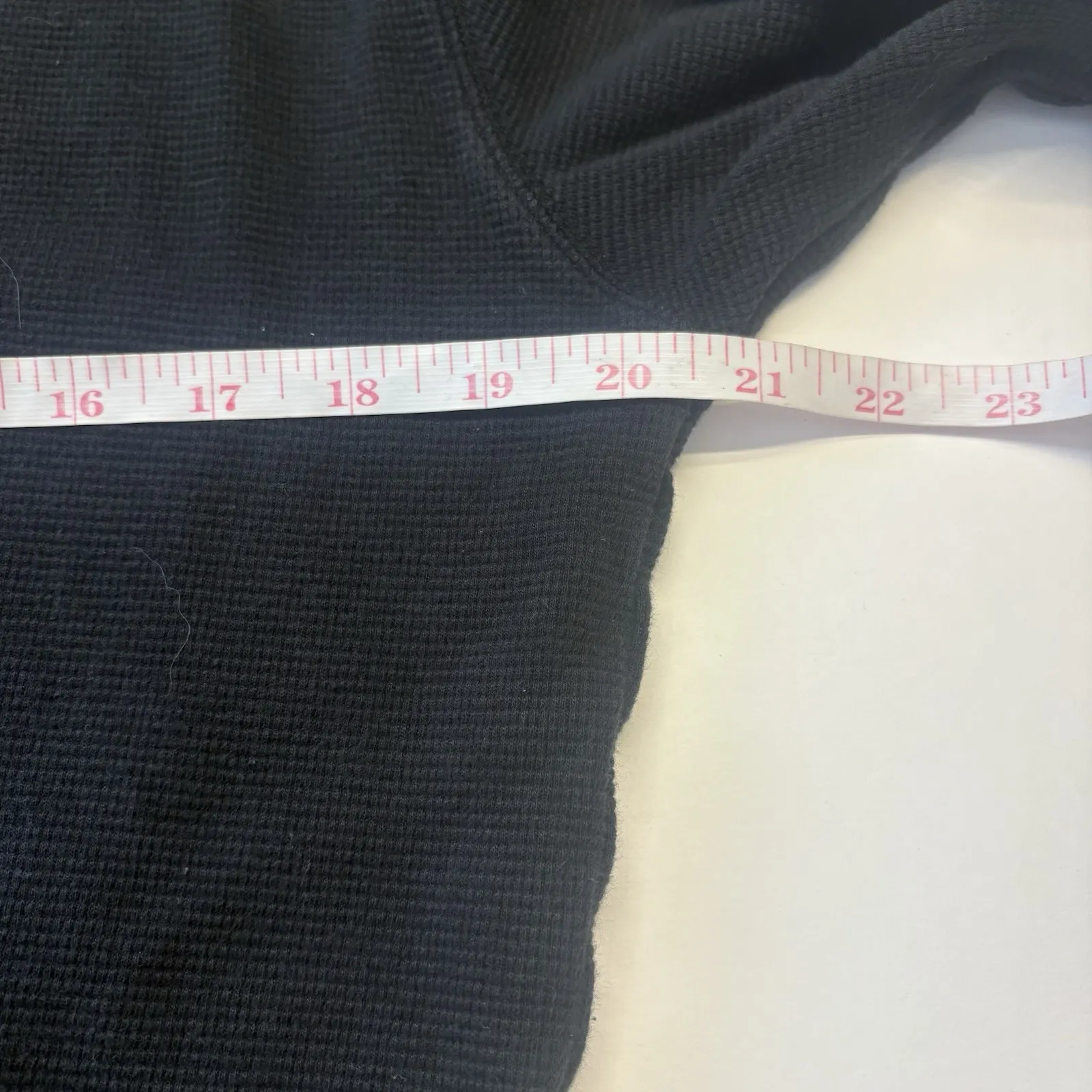 Polo‎ Ralph Lauren Waffle Knit Thermal Crewneck Long Sleeve Sweater Womens Large - Image 5