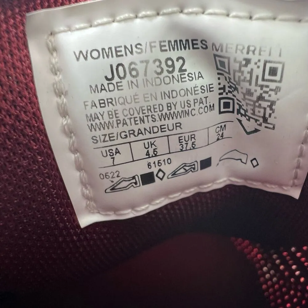 Merrell Antora 2 Red Sneakers Women's 7 US - Image 9