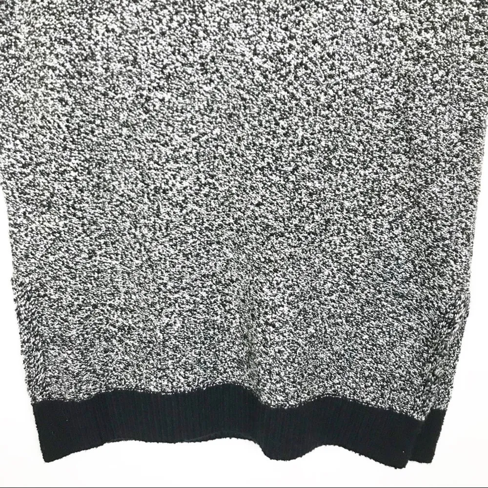 Loft Speckled Sleeveless Mock Neck Sweater Dress Sz S - Image 5