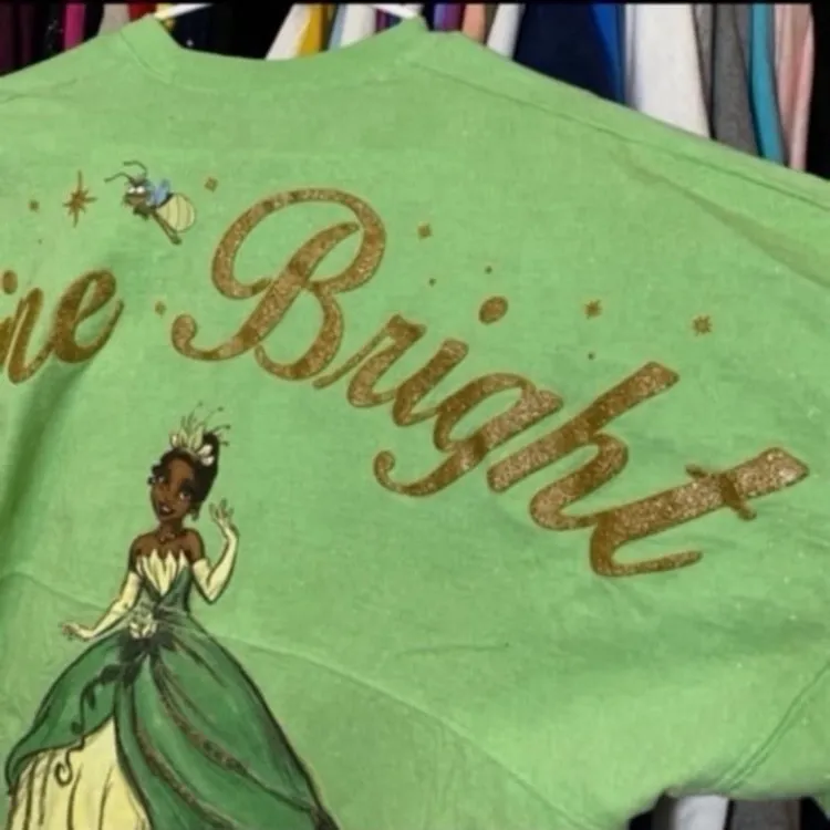 Disney parks princess and the frog tiana spirit jersey S NWOT - Image 5