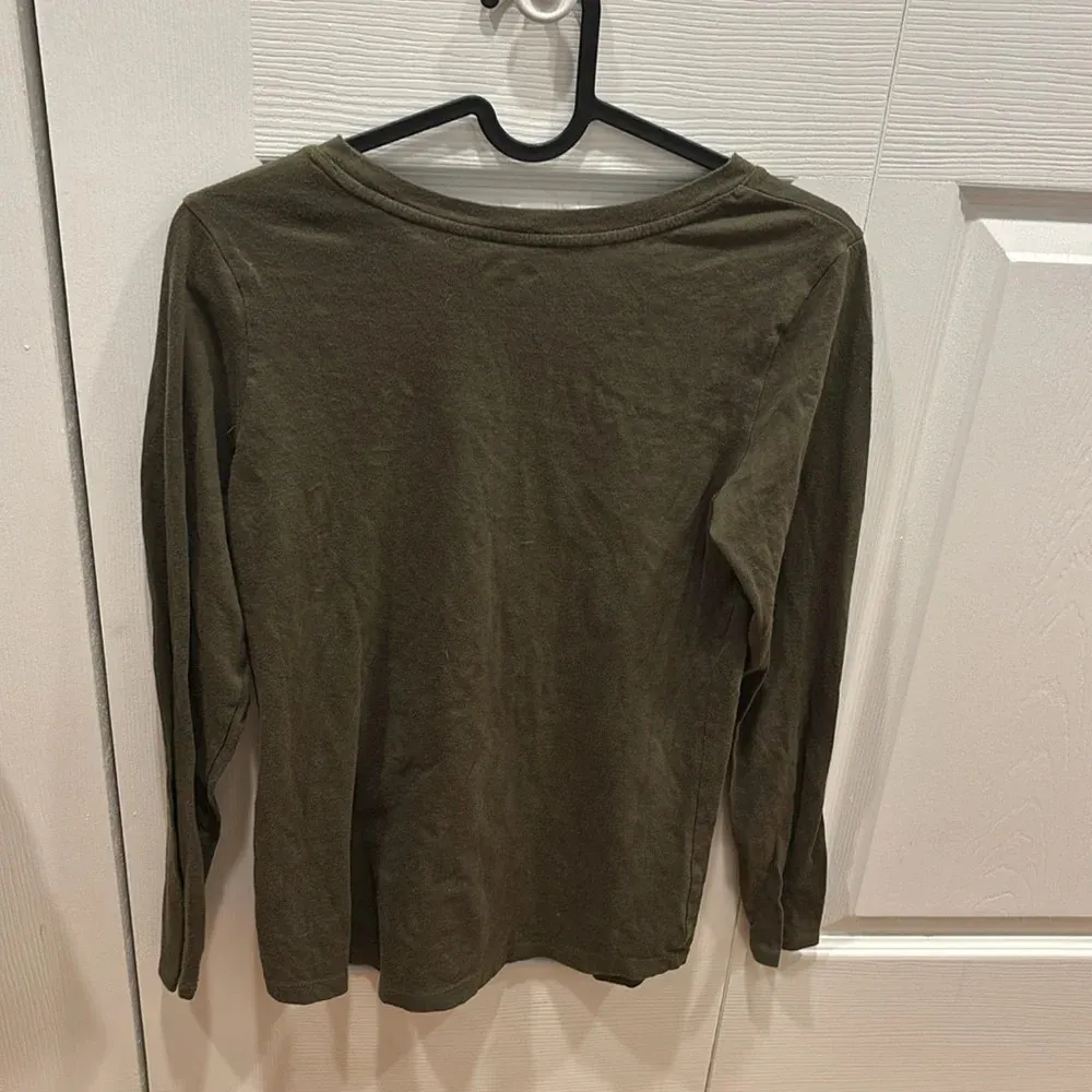 Olive colored Old Navy, long sleeve - Image 2