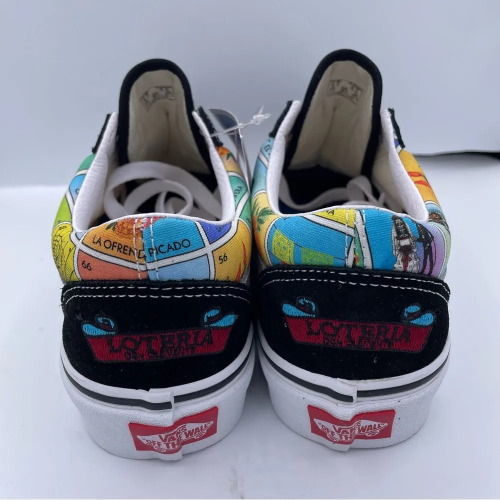 unisex loteria old skool skate multicolor shoes Size Men 4.5 Women 6 - Image 6
