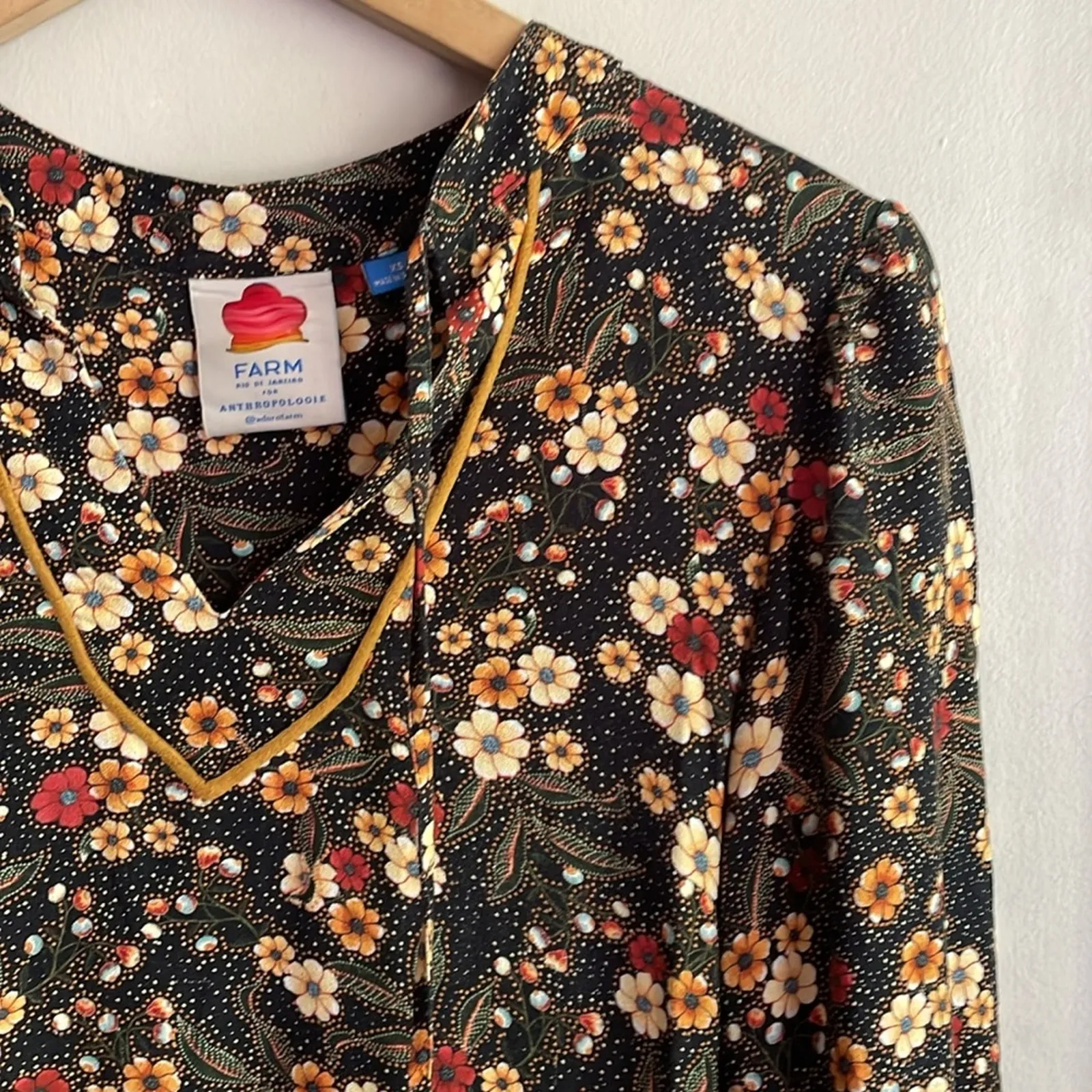 Farm Rio for Anthropologie Sayen Peasant Top - Image 5