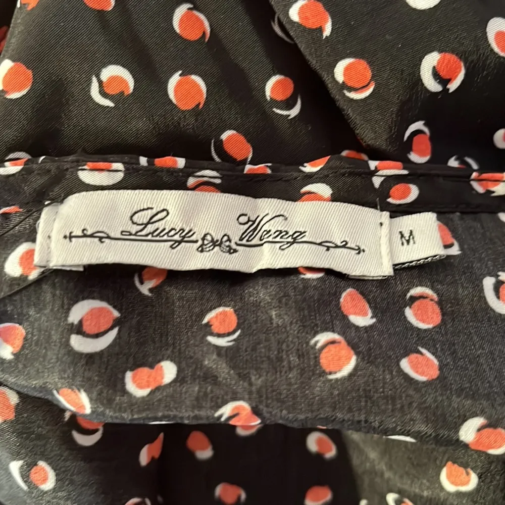 Lucy Wang  wrap dress - Image 11