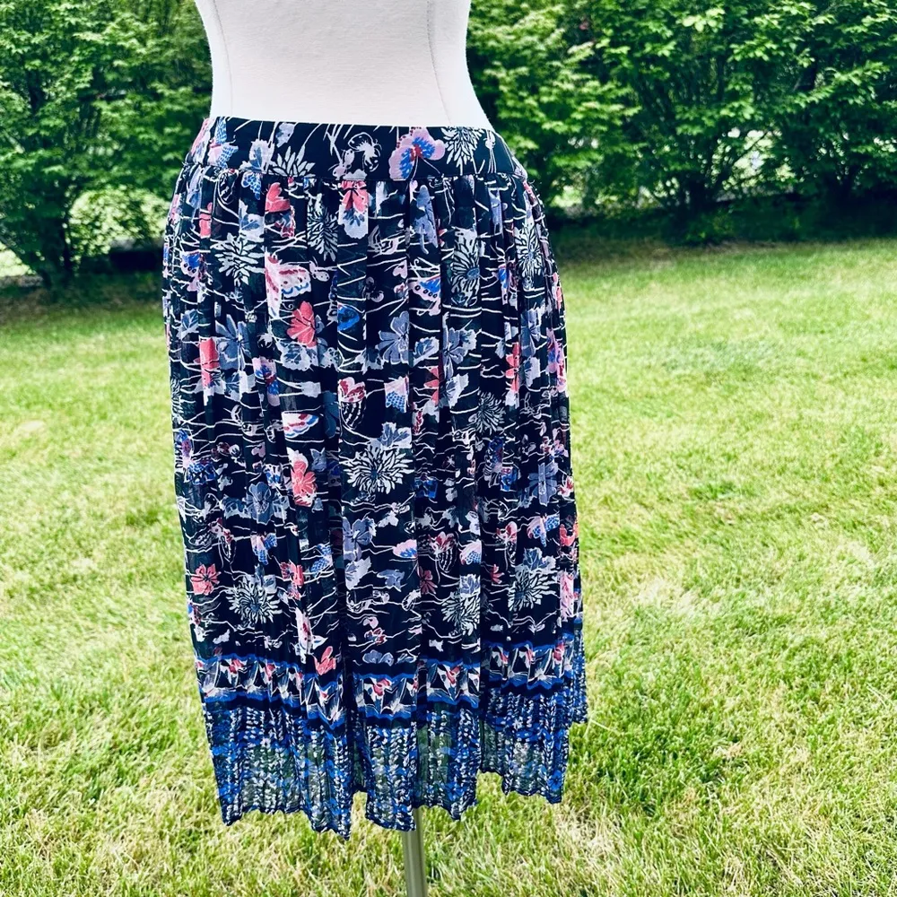 Per Una Marks & Spencer Floral Crinkle Effect A - Image 5