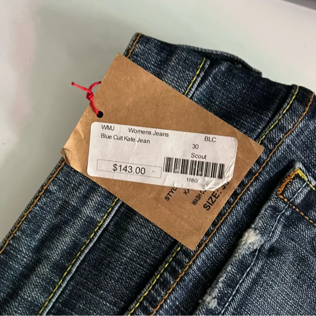 Blue Cult • NWT Denim Kate Jeans Boot Cut Size 30 - Image 4