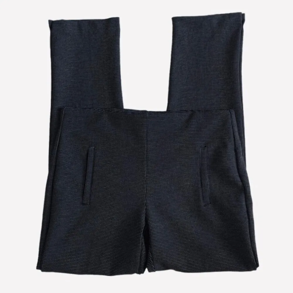 Chico’s Ankle Pants Juliet So Slimming Black White Pattern Stretch Slim Size 2 - Image 5