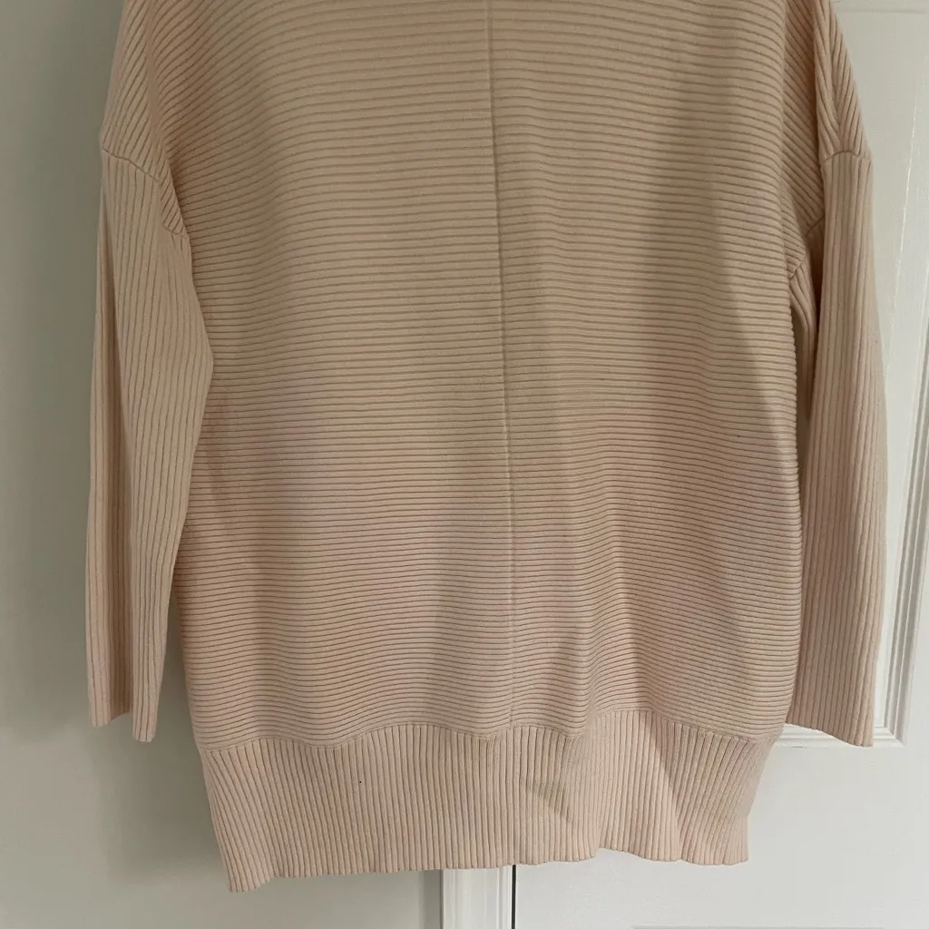 Anrabess Women’s Sweater Dress L Turtleneck Batwing Sleeve Short Dress Fall Size L - Image 3