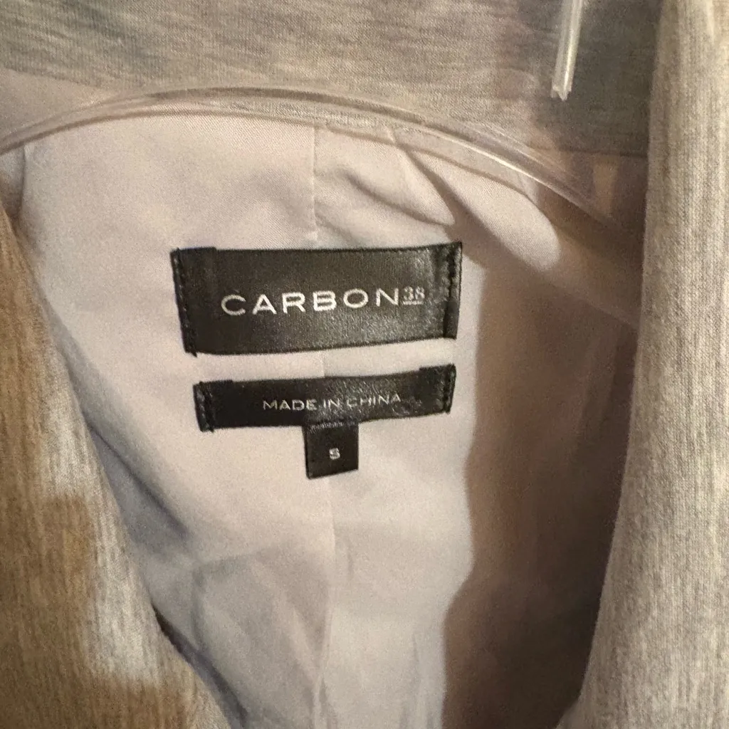 Carbon38 Scuba Blazer in Gray - Image 3