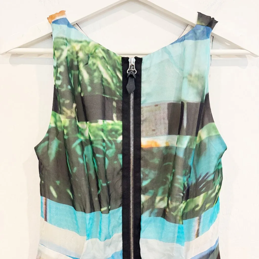 Rag & Bone Silk Tribeca Mini Party‎ Vacation Dress Size 2 - Image 8