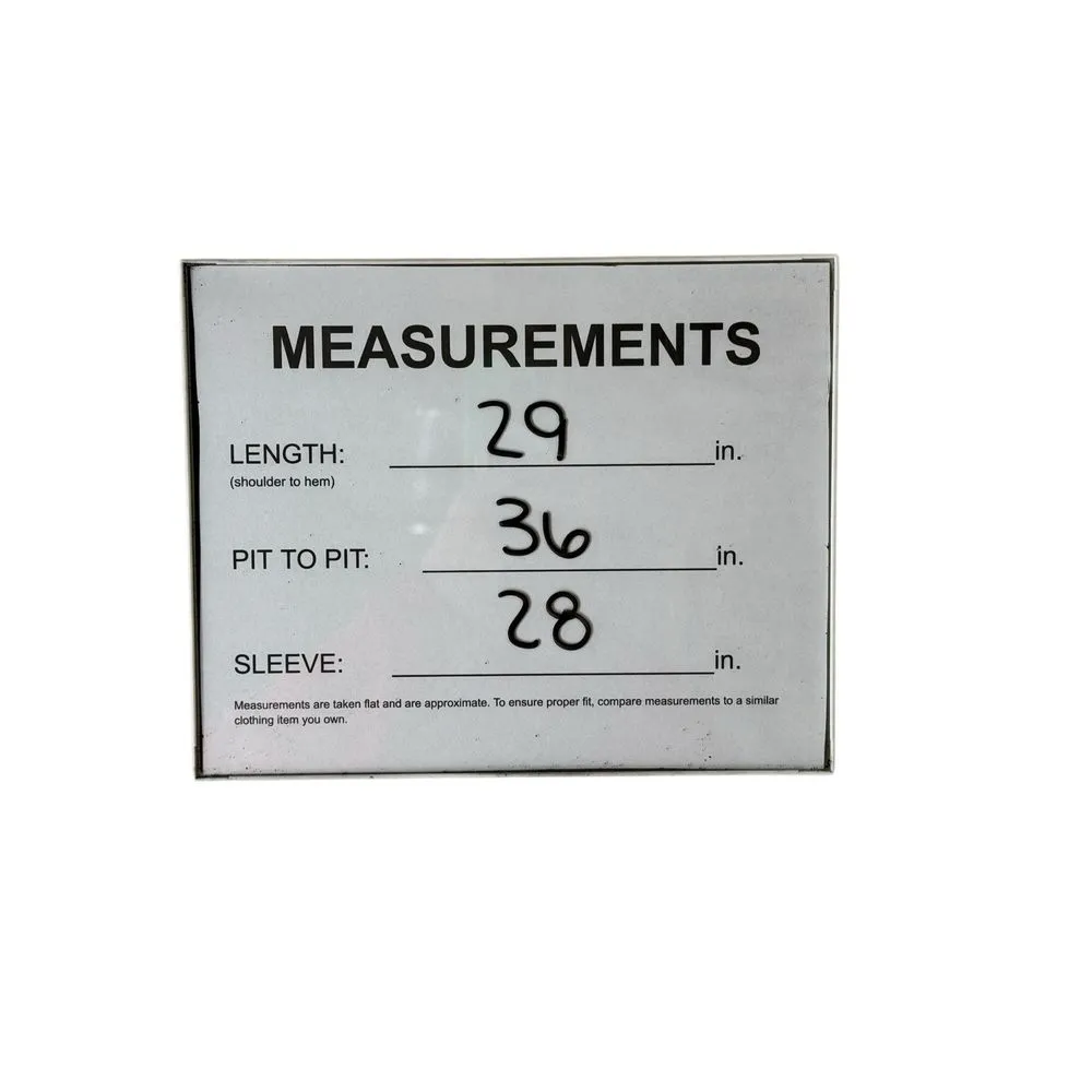 We The Free Pull On Top Jersey‎ Knit White Navy Stripe Spit Front Oversized L - Image 6