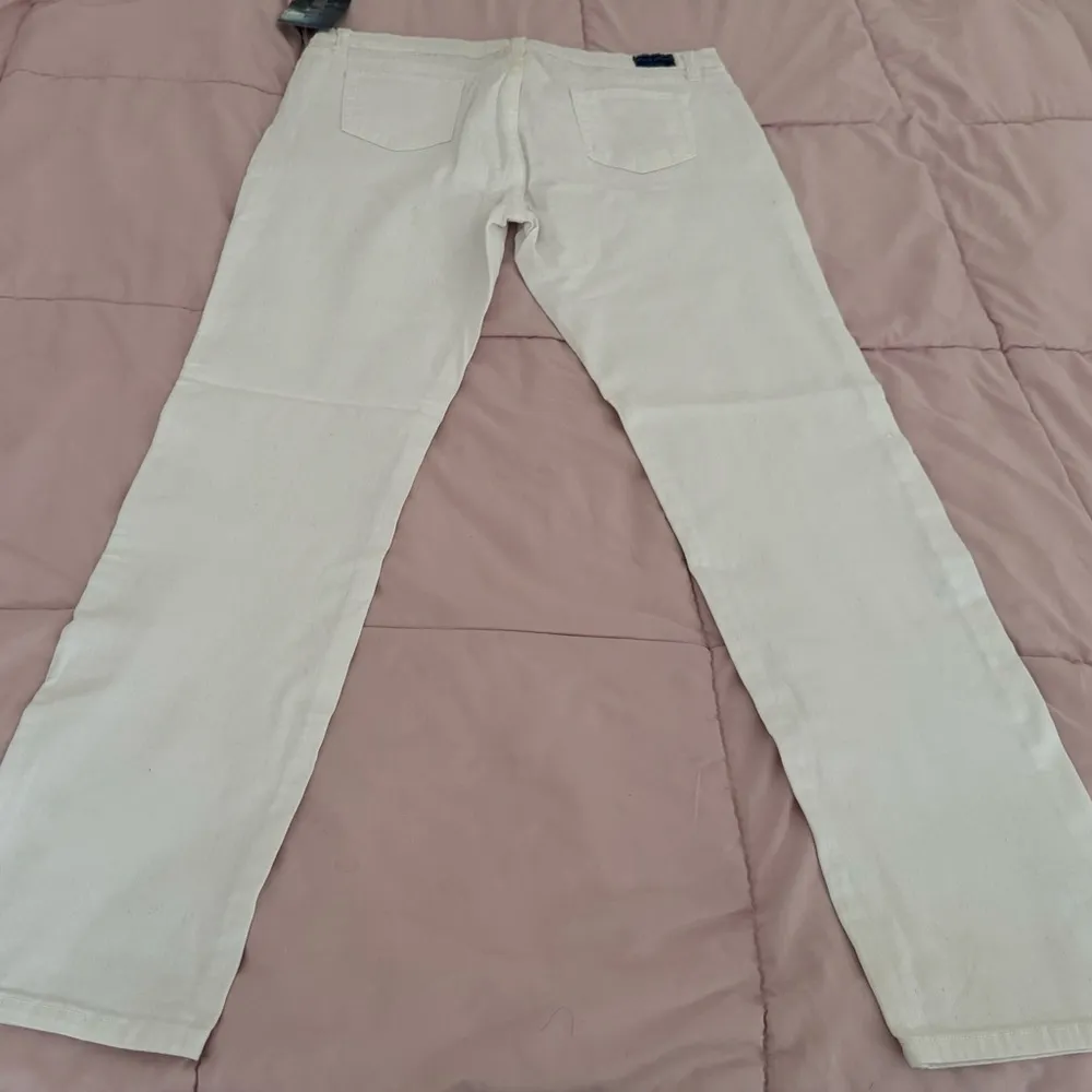 NWT Judy Blue white skinny 5 pocket jeans, size 1XL style 80119 cottage preppy - Image 10