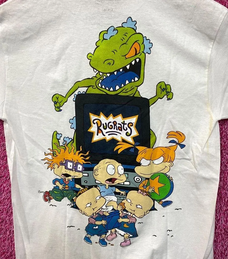 Nickelodeon Rugrats Reptar Angelica & the Babies  Tee L - Image 2