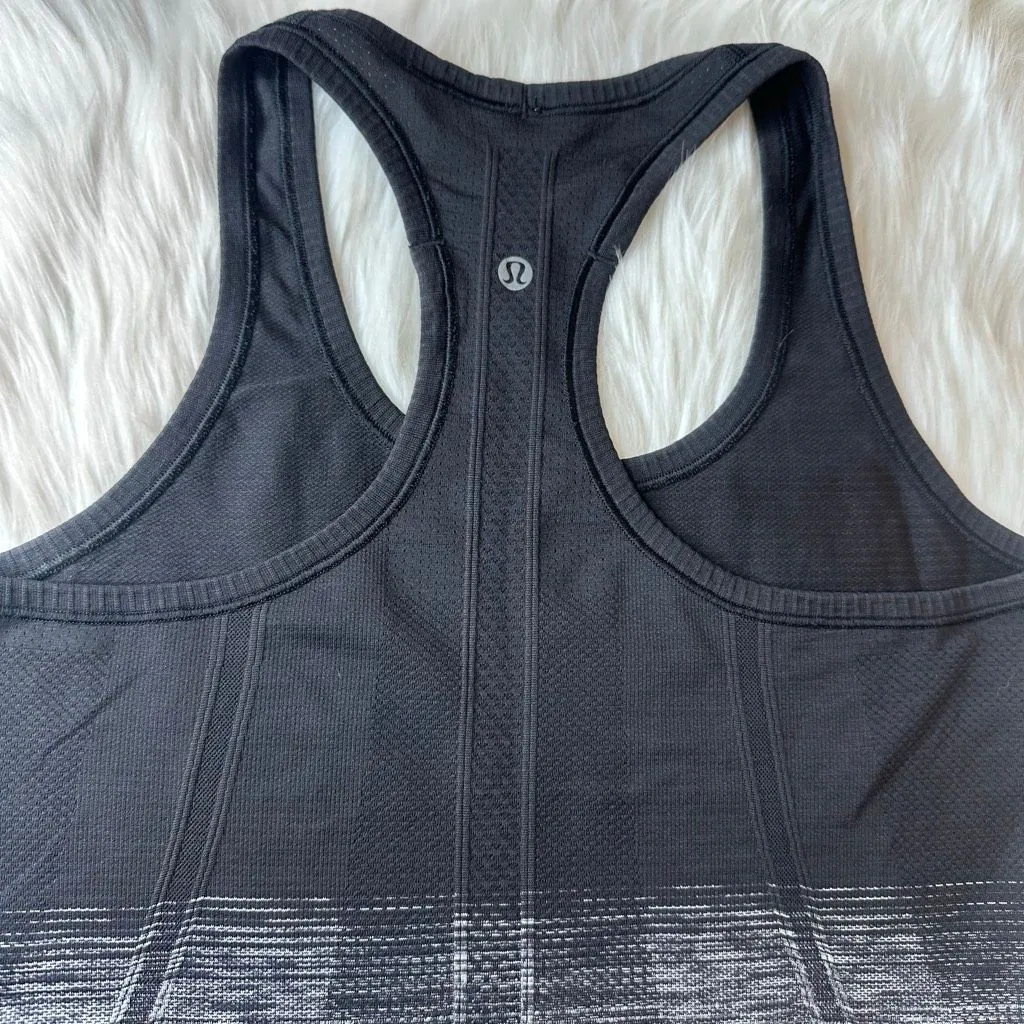 Lululemon Swiftly Tech Racerback White / Black Size 6 - Image 12