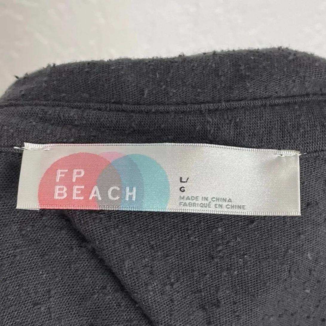 Free People Beach Old Bay Maxi Shirt Dress NWT Size Large - Image 6