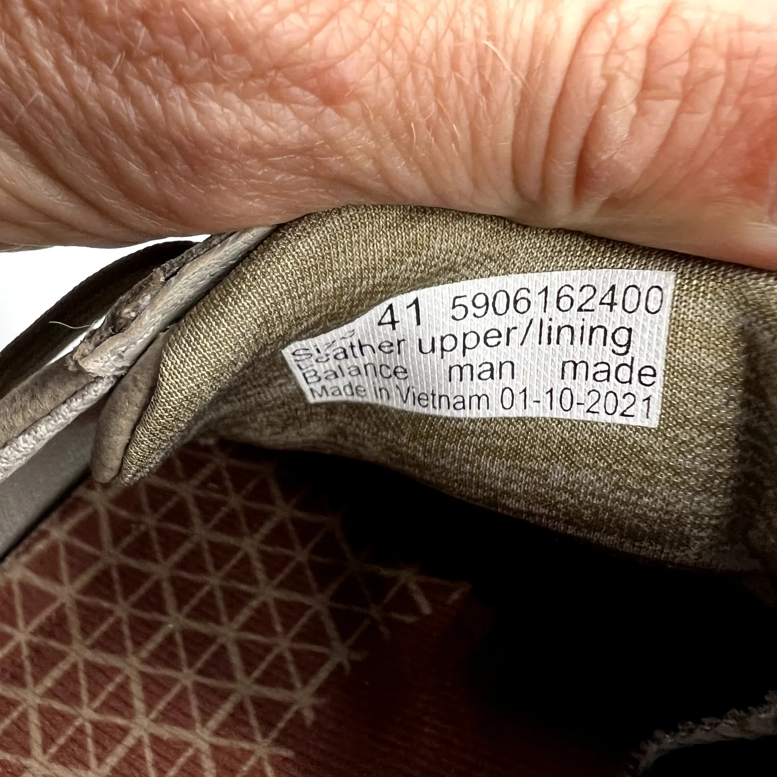 DANSKO Leela Waterproof Sneaker In Taupe Waterproof Nubuck Size 41 - Image 7