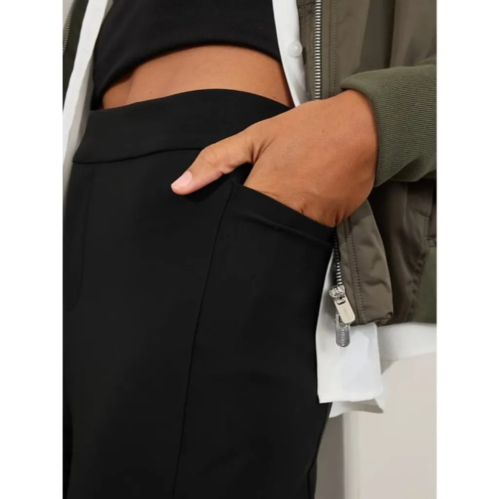 Athleta Size 6 Stellar Mid Rise Slim Pant Black - Image 4