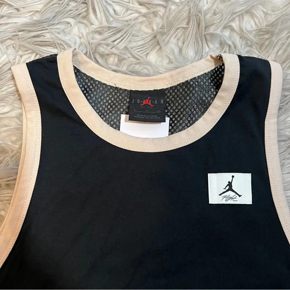 NWT Jordan Black Essentials Mesh Tank - Image 13